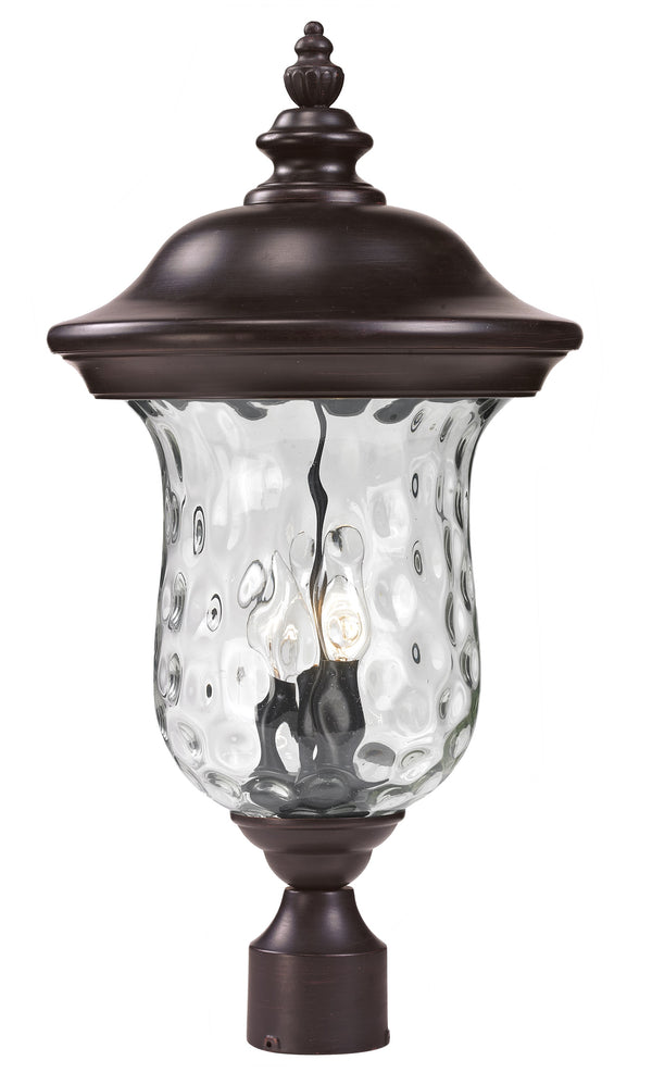 Armstrong Outdoor Post Light in Bronze Finish