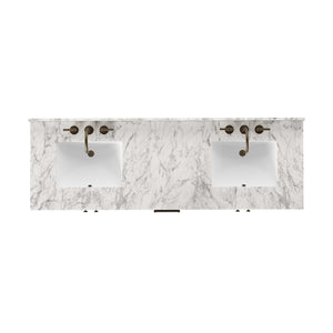 Anthem Double Vanity - Black Wash Oak Veneer
