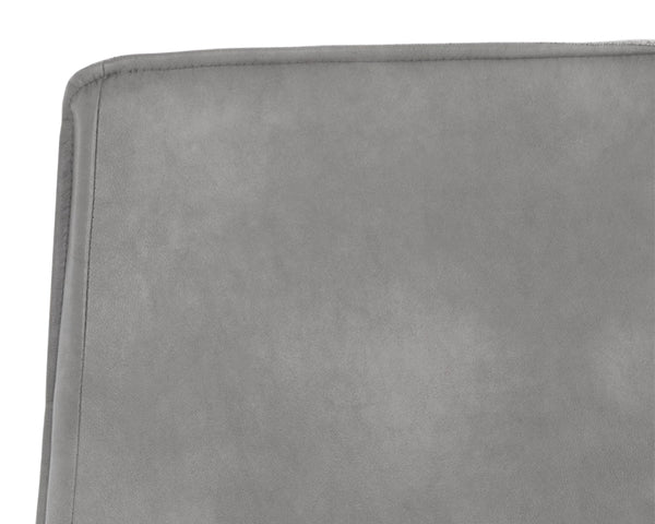 SWANSON OFFICE CHAIR - POLO CLUB STONE / BRAVO METAL