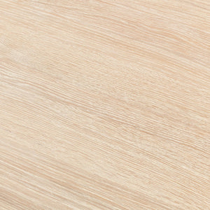 Vander Solid Wood Square End Table in Cream Washed