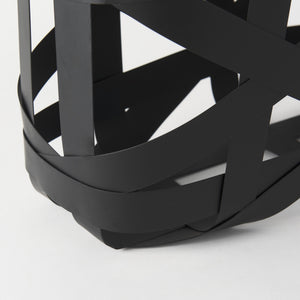 Tyrell (Set of 2) 23L x 11W; 18L x 8W Black Iron Metal Baskets