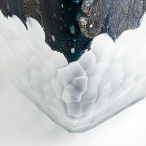 Small Bosco Vase in Blue and White