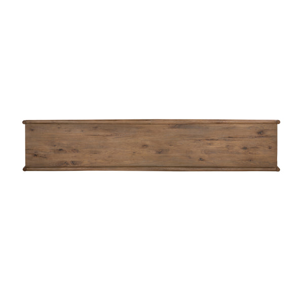 Glenview 6 Door Sideboard In Weathered Oak