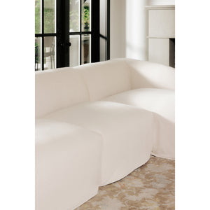 Moe's Isla Left Arm Facing Chair with Washable Cover