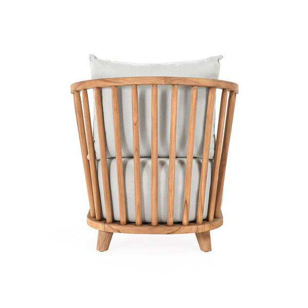 Hearst Outdoor Accent Chair - Teak & Olefin