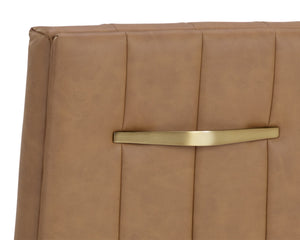 WILBUR DINING CHAIR - MILLIKEN COGNAC