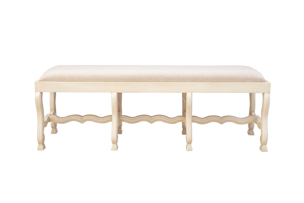 Cream Romeo Bench