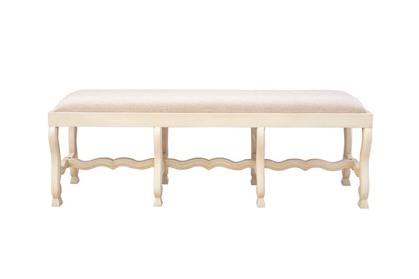 Cream Romeo Bench