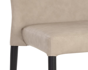 JAMES STACKABLE DINING CHAIR - BOUNCE STONE