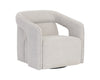 Kendrick Swivel Lounge Chair - Belfast Heather Grey