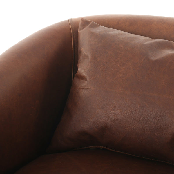 Topanga Swivel Chair In Heirloom Sienna