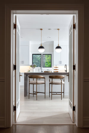 ZANATTA COUNTER STOOL - ZENITH TAUPE GREY