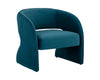 ROSALIA LOUNGE CHAIR - TIMELESS TEAL