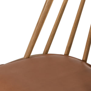 Lewis Windsor Chair W Cushion In Sandy Oak