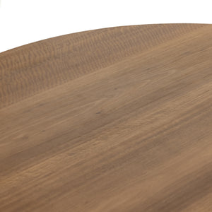 Hudson Round Dining Table In Natural Yukas