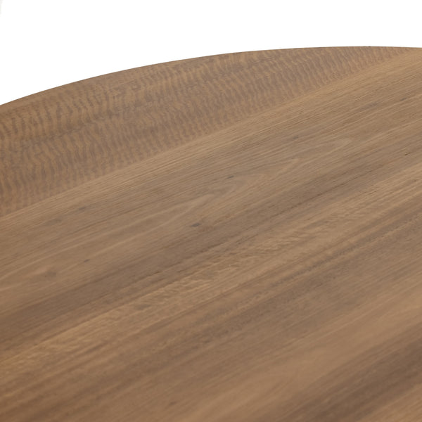 Hudson Round Dining Table In Natural Yukas