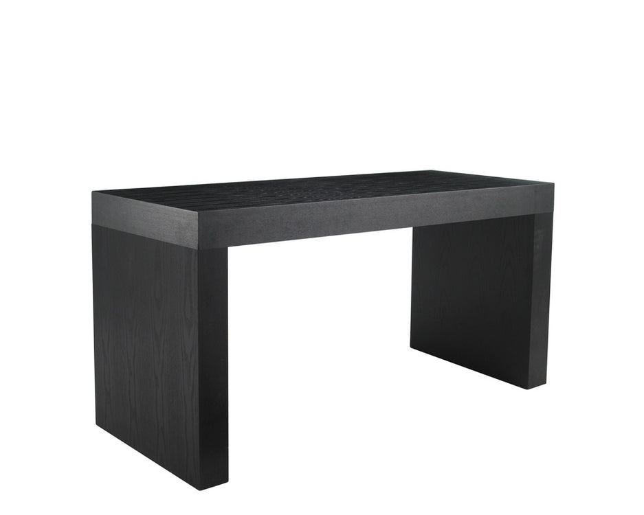 FARO C-SHAPE COUNTER TABLE - BLACK