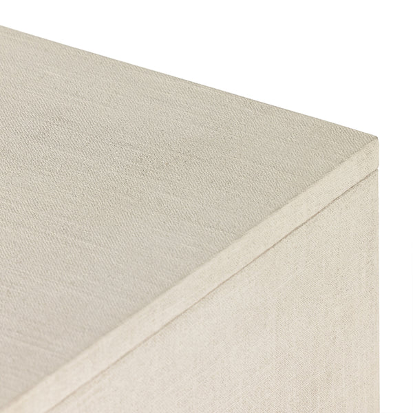 Cressida Sideboard In Ivory Painted Linen
