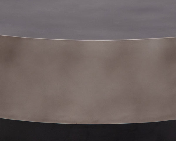 BERNABY COFFEE TABLE - GUNMETAL