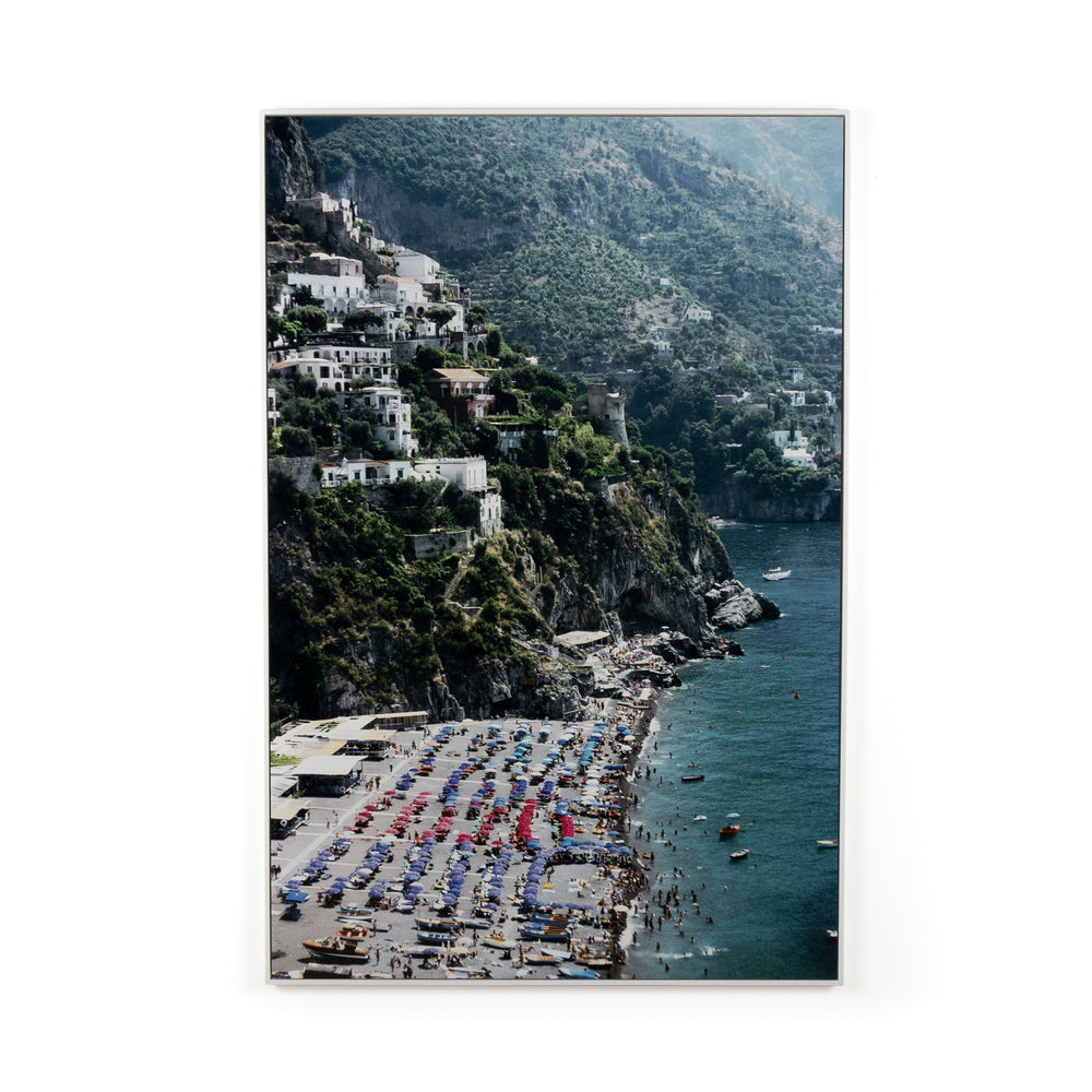 Beach In Positano (32" X 48") In Slim Aarons's Showcase In Photography Art
