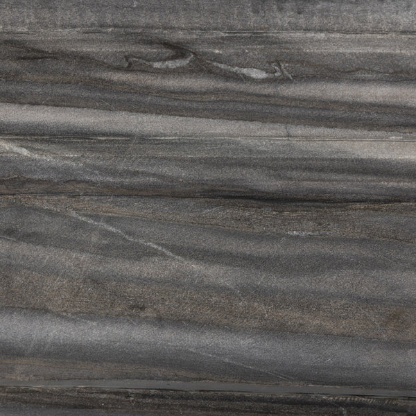 Cedric Table Lamp In Slate Grey Marble-Ivory Linen-Jet Black