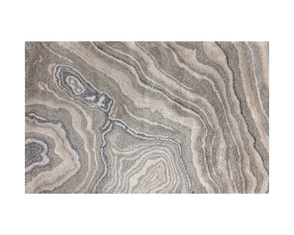 LORETTO HAND-TUFTED RUG - NATURAL - 5' X 8'