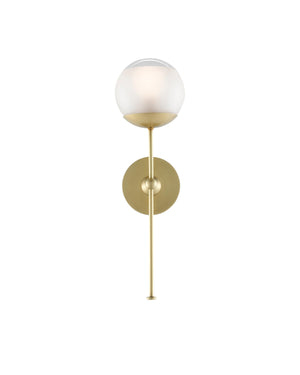 Montview Wall Sconce In Brushed Brass