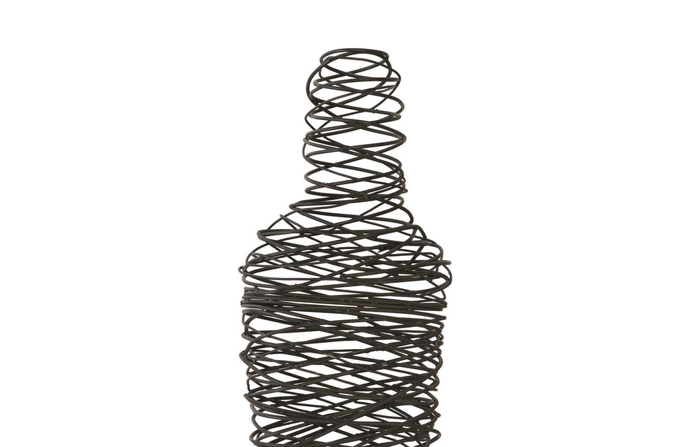 Abstract Wire Man Floor Sculpture, Small