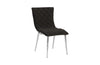 Cayman Dining Chair, Black Velvet