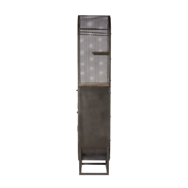 Roswell 23" Width Iron and Mango Wood Bar Counter