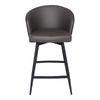 Moe's Webber Swivel Counter Stool Charcoal