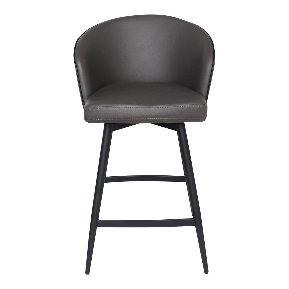 Moe's Webber Swivel Counter Stool Charcoal