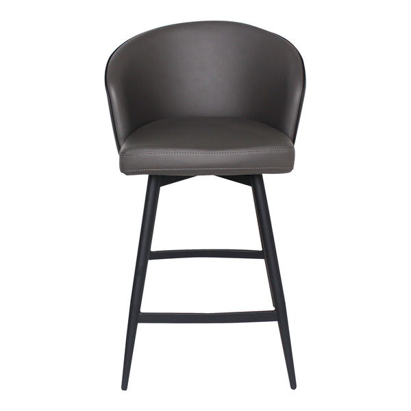 Moe's Webber Swivel Counter Stool Charcoal