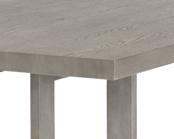 DISERA DINING TABLE - ASH GREY - 96"