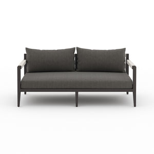 Sherwood Outdoor Sofa 63" in Bronze/Charcoal