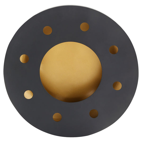 Naktis Bowl| Black| Brass