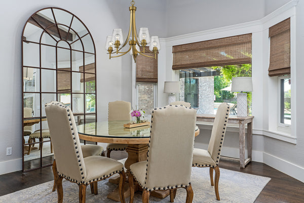Joliet 5 Light Chandelier in Olde Brass Finish