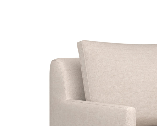 BECKETTE LOUNGE CHAIR - EFFIE FLAX