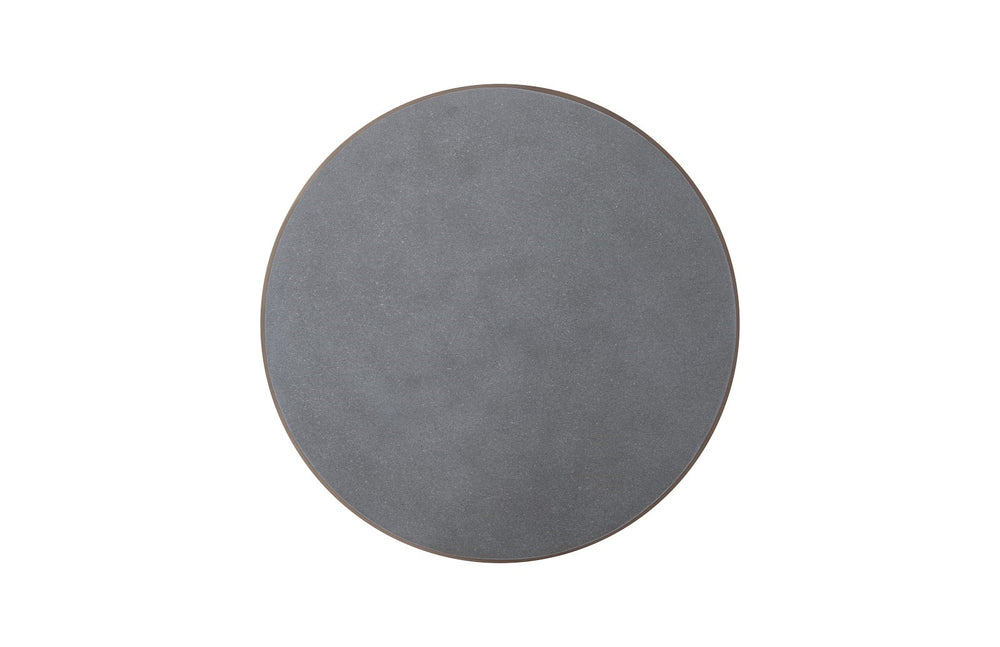 Kono Coffee Table, Bronze Finish with Concrete Top