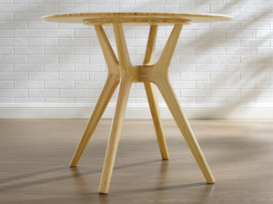 Sitka 36" Round Dining Table, Wheat