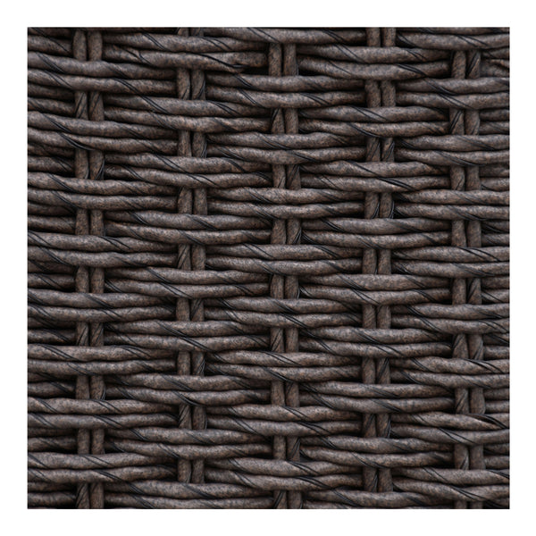 Soma Outdoor Accent Chair in Dark Brown