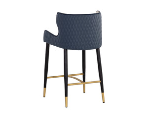 GIANNI COUNTER STOOL - DILLON CREAM / DILLON THUNDER