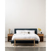 Hawthorn Small Bench in Natural Woven Fibers