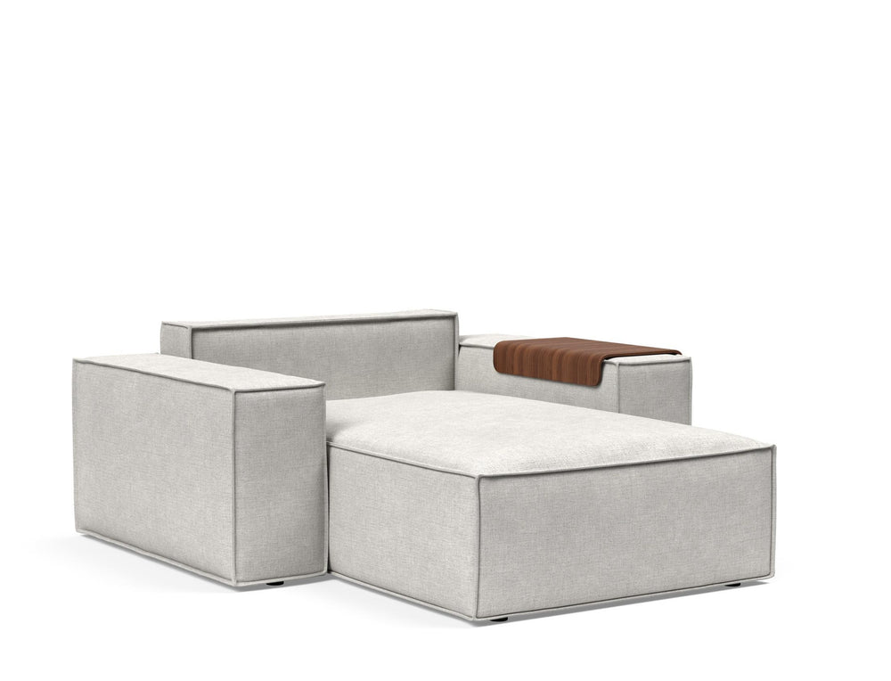 NEWILLA LOUNGER CHAIR W/WIDE ARM RESTS, 39"X61"