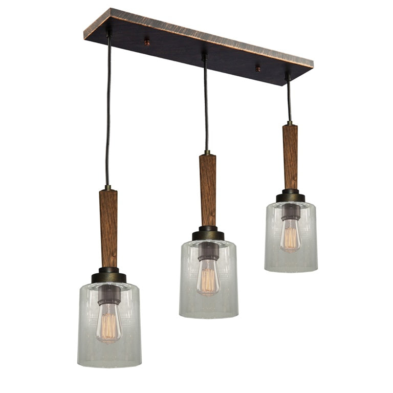 Legno Rustico AC10143BB Island Light in Burnished Brass