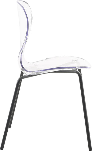Arturo Dining Chair In Matte Black