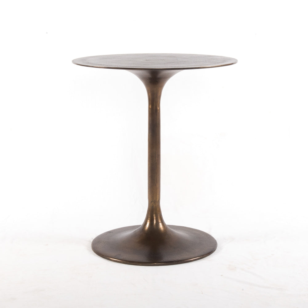 Tulip Side Table-Antique Rust