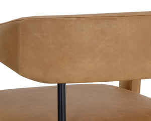 MAVIA DINING ARMCHAIR - LUDLOW SESAME LEATHER