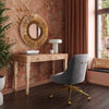 Brandyss Natural Burl Work Desk