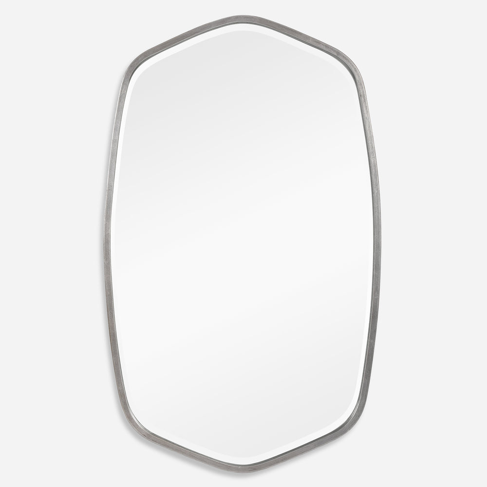 Duronia Brushed Silver Mirror